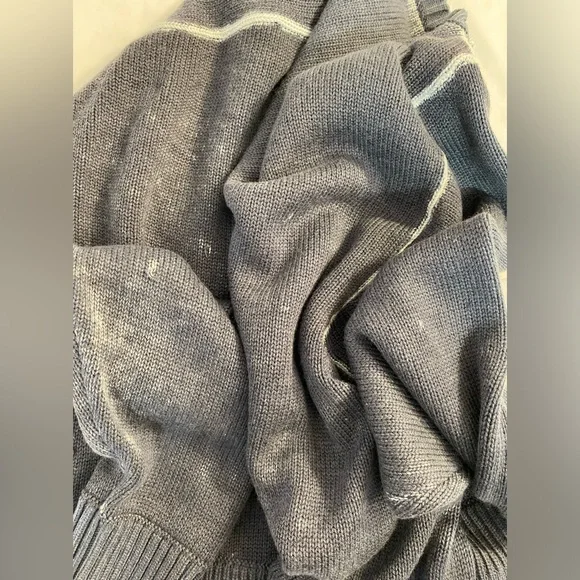 NWOT   Lululemon   Hazy Day Sweater  size 12  shadow blue/almost blue - Picture 12 of 13